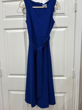 Calvin Klein Cobalt Blue Maxi Dress